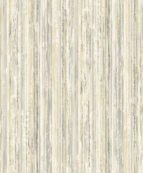 Savanna Taupe Stripe Wallpaper