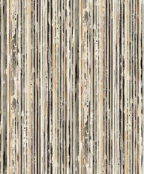 Savanna Multicolor Stripe Wallpaper