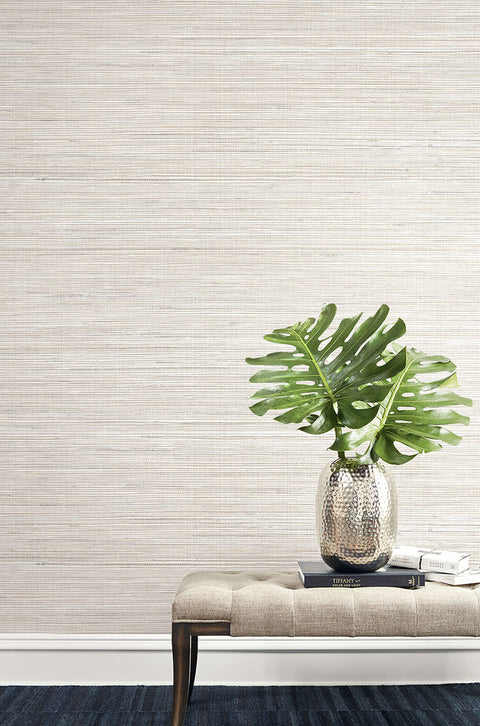 2829-41507 Baja Beige Faux Grasscloth Wallpaper