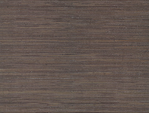 2829-80071 Shandong Chocolate Grasscloth Wallpaper