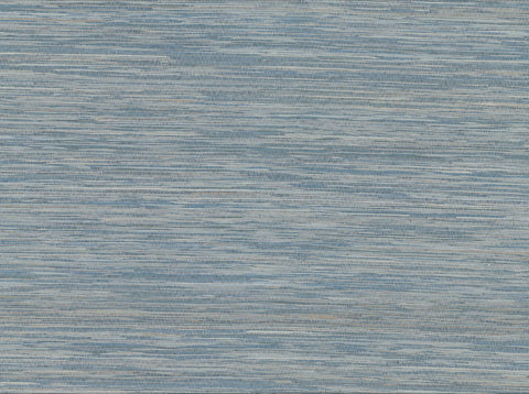 2829-82040 Pattaya Blue Grasscloth Wallpaper