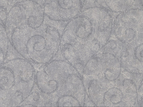 2830-2736 Sansa Slate Plaster Scroll Wallpaper