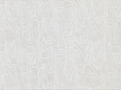 2830-2759 Kensho Off-White Parquet Wood Wallpaper