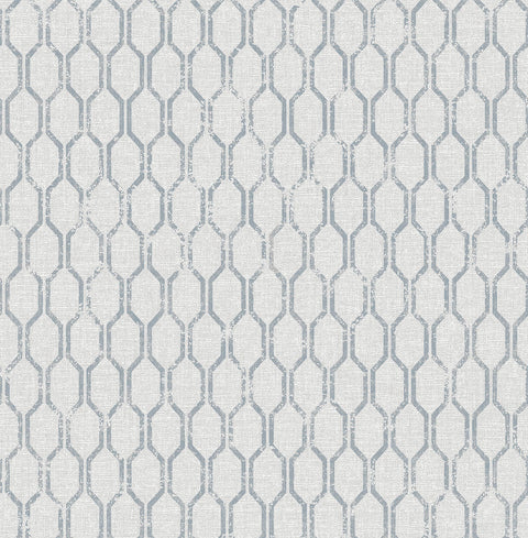 2834-25048 Elodie Light Grey Geometric Wallpaper