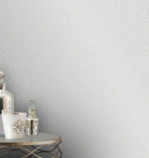 2834-42241 Fleur Silver Texture Wallpaper