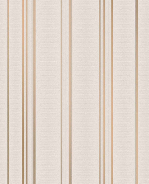 2834-42347 Thierry Rose Gold Stripe Wallpaper