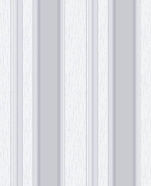 2834-M0853 Mirabelle Silver Stripe Wallpaper