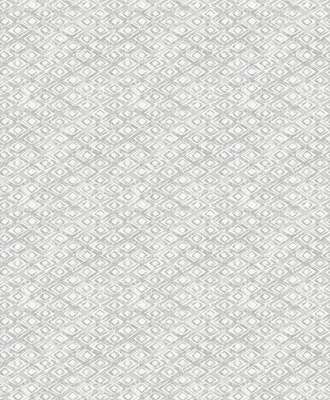 2838-IH2205 Delilah Light Grey Diamond Wallpaper