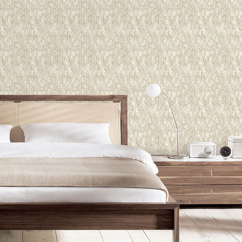 2838-IH2214 Kendall Off-White Geometric Wallpaper