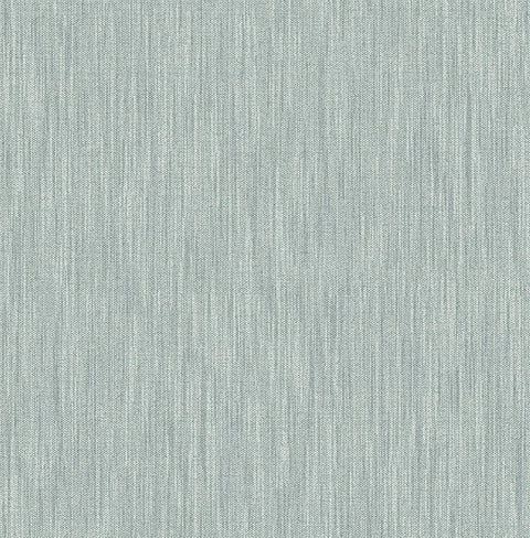 2861-25289 Chiniile Light Blue Faux Linen Wallpaper