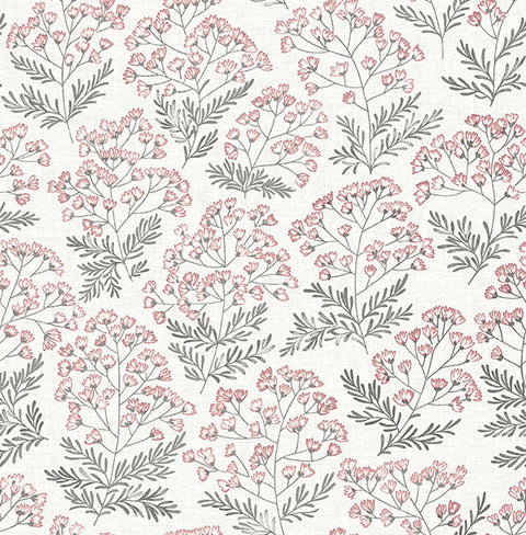 2861-25716 Floret Pink Flora Wallpaper