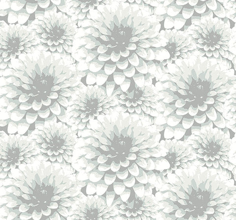 2861-87519 Umbra Light Grey Floral Wallpaper