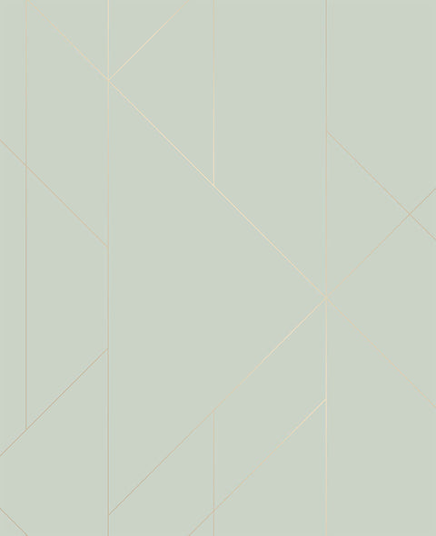 2889-25202 Torpa Mint Geometric Wallpaper