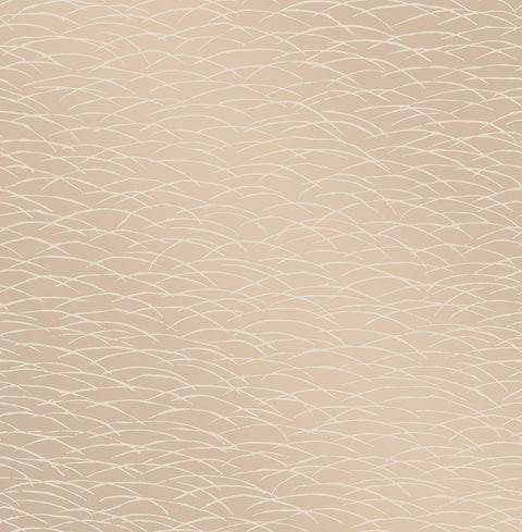 2889-25243 Hono Beige Abstract Wave Wallpaper