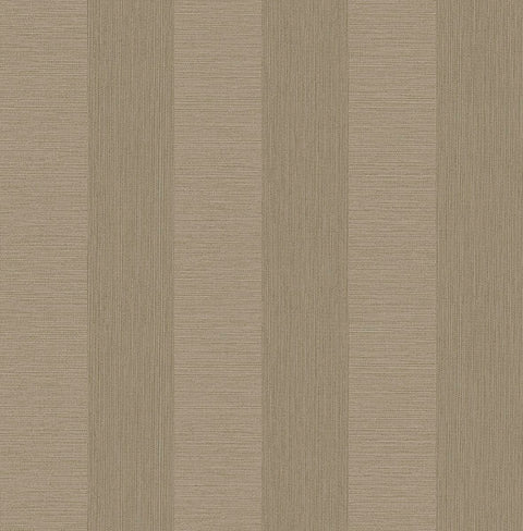 2896-25308 Intrepid Taupe Textured Stripe Wallpaper