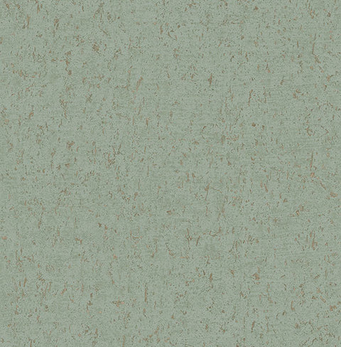 2896-25316 Guri Green Concrete Texture Wallpaper