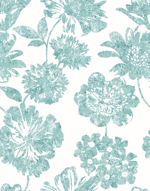 2901-25419 Folia Light Green Floral Wallpaper