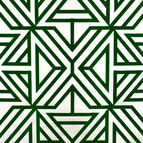 2902-87332 Helios Green Geometric Wallpaper