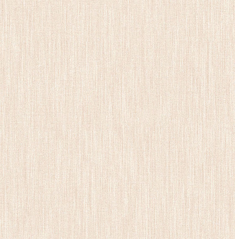 2903-25285 Chenille Blush Faux Linen Wallpaper