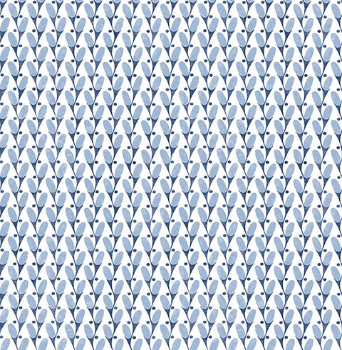 2903-25814 Landon Blue Abstract Geometric Wallpaper