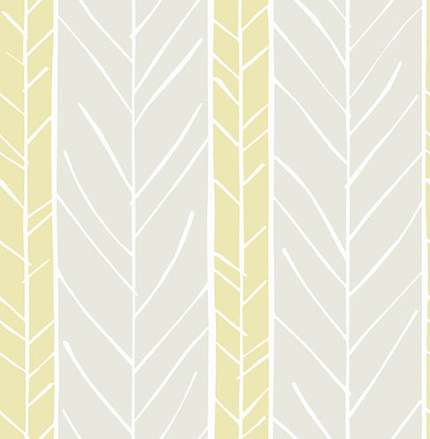 2903-25818 Lottie Yellow Stripe Wallpaper