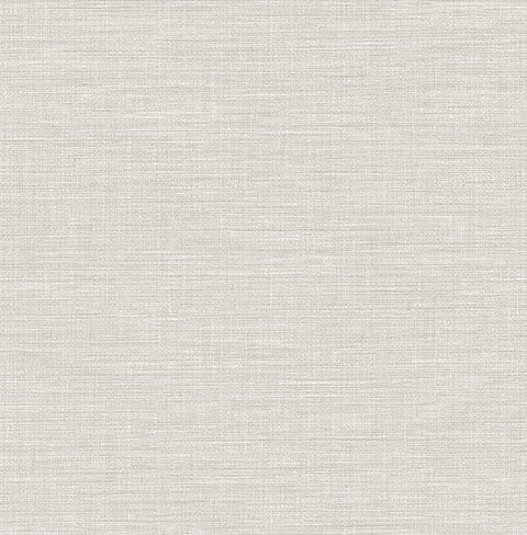 2903-25851 Exhale Light Grey Faux Grasscloth Wallpaper