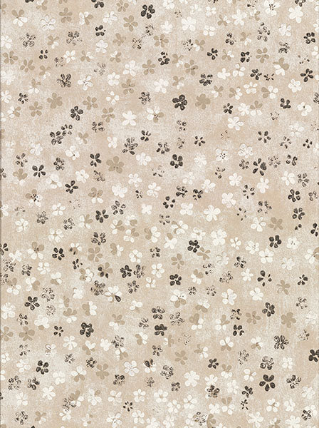 2904-00203 Cosima Beige Miniature Floral Wallpaper