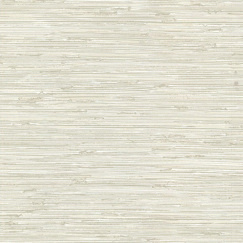 2904-24418 Fiber Cream Faux Grasscloth Wallpaper