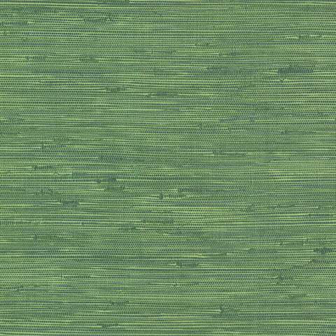 2904-24419 Fiber Green Faux Grasscloth Wallpaper