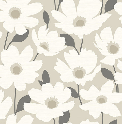 2904-25675 Astera Beige Floral Wallpaper