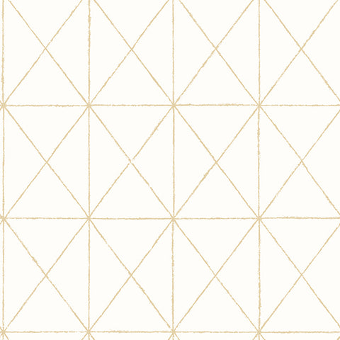 2904-78002 Intersection Gold Diamond Wallpaper