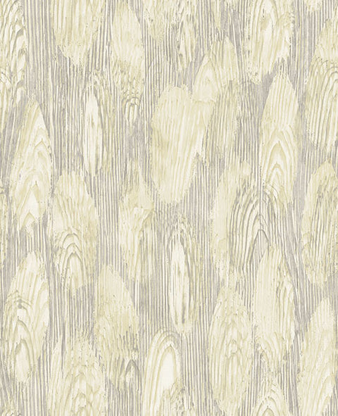 2908-87116 Monolith Light Yellow Abstract Wood Wallpaper