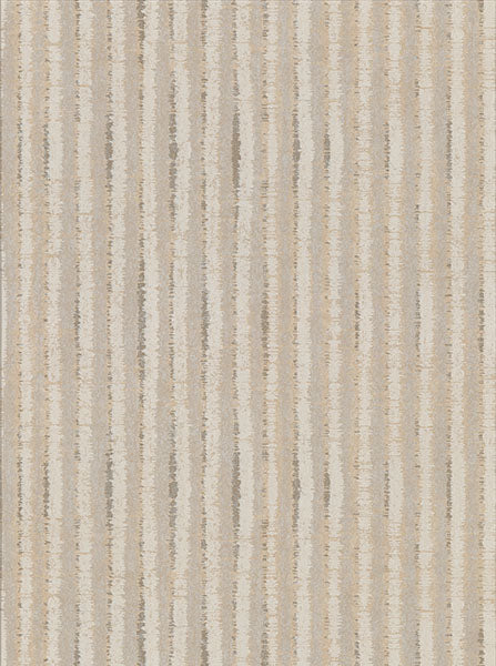 2909-DWP0073-05 Annabeth Beige Distressed Stripe Wallpaper