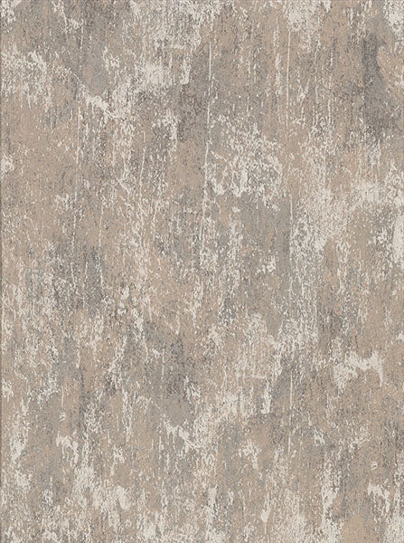 2909-DWP0076-06 Bovary Taupe Distressed Texture Wallpaper