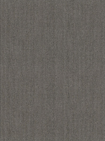 2909-NEW-1075 Holden Taupe Chevron Faux Linen Wallpaper