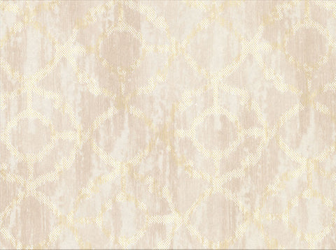 2909-SH-13021 Dashwood Cream Distressed Geometric Wallpaper