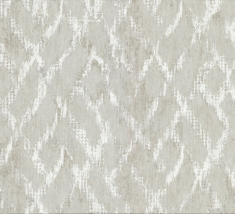 2909-SH-13042 Bunter Light Grey Distressed Geometric Wallpaper