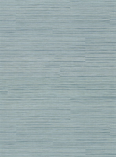 2910-2724 Coltrane Teal Faux Grasscloth Wallpaper