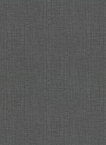 2921-50600 Claremont Charcoal Faux Grasscloth Wallpaper