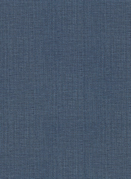 2921-50612 Claremont Indigo Faux Grasscloth Wallpaper