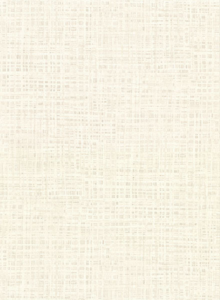 2921-50907 Montgomery Off-White Distressed Faux Linen Wallpaper