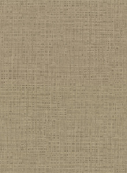 2921-50926 Montgomery Brass Faux Grasscloth Wallpaper