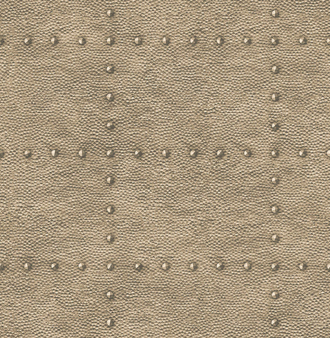 2922-24012 Goldberg Brown Hammered Metal Wallpaper