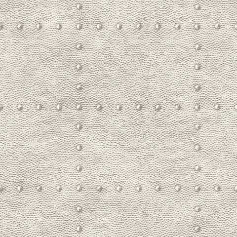 2922-25371 Goldberg Ivory Hammered Metal Wallpaper