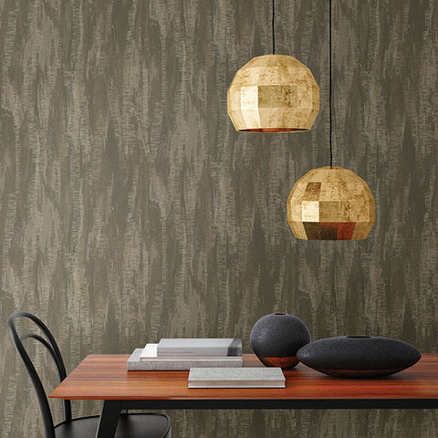 2927-20905 Meteor Bronze Distressed Texture Wallpaper