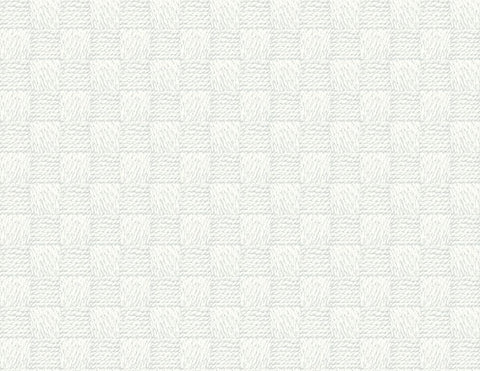 2927-80808 Calabash Light Grey Rope Basketweave Wallpaper