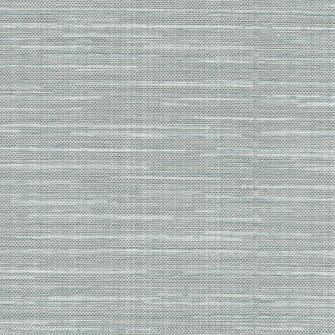 2945-8017 Bay Ridge Light Blue Faux Grasscloth Wallpaper