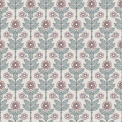 2948-28007 Aya Eggshell Floral Wallpaper