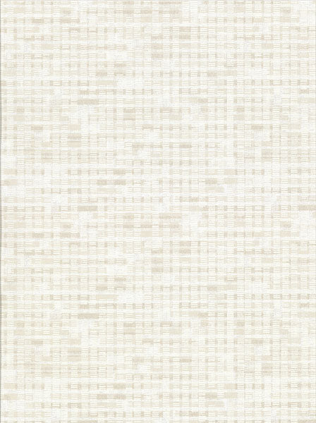 2959-AWIH-23601 Aiken Off-White Geometric Wallpaper