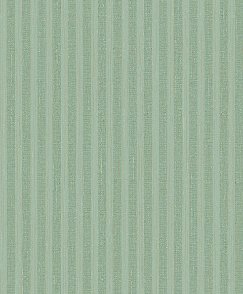 2959-SDM06005 Brodie Green Stripe Wallpaper